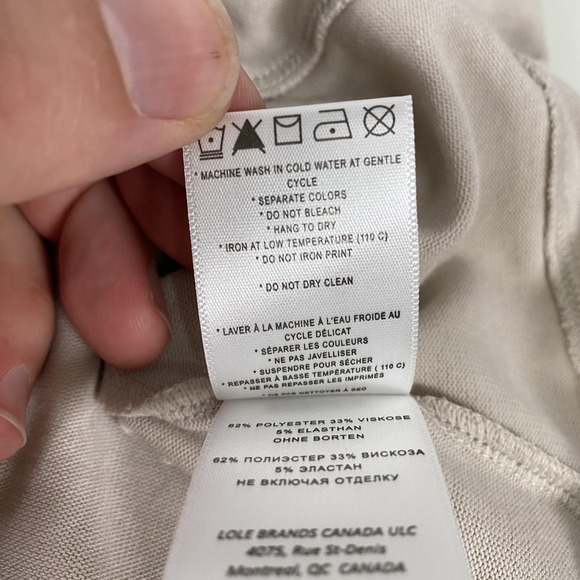 Lole Downtown Pullover Hoodie Womens Large Abalone Heather Eco Conscious LSW4305 - Picture 13 of 16